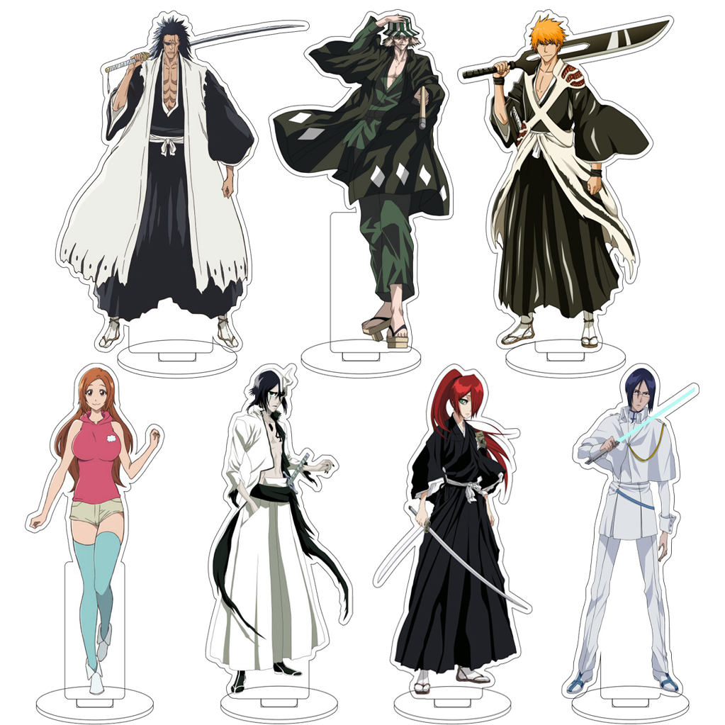 Free Anime Merchandise - 16CM Anime BLEACH Kurosaki Ichigo Hitsugaya