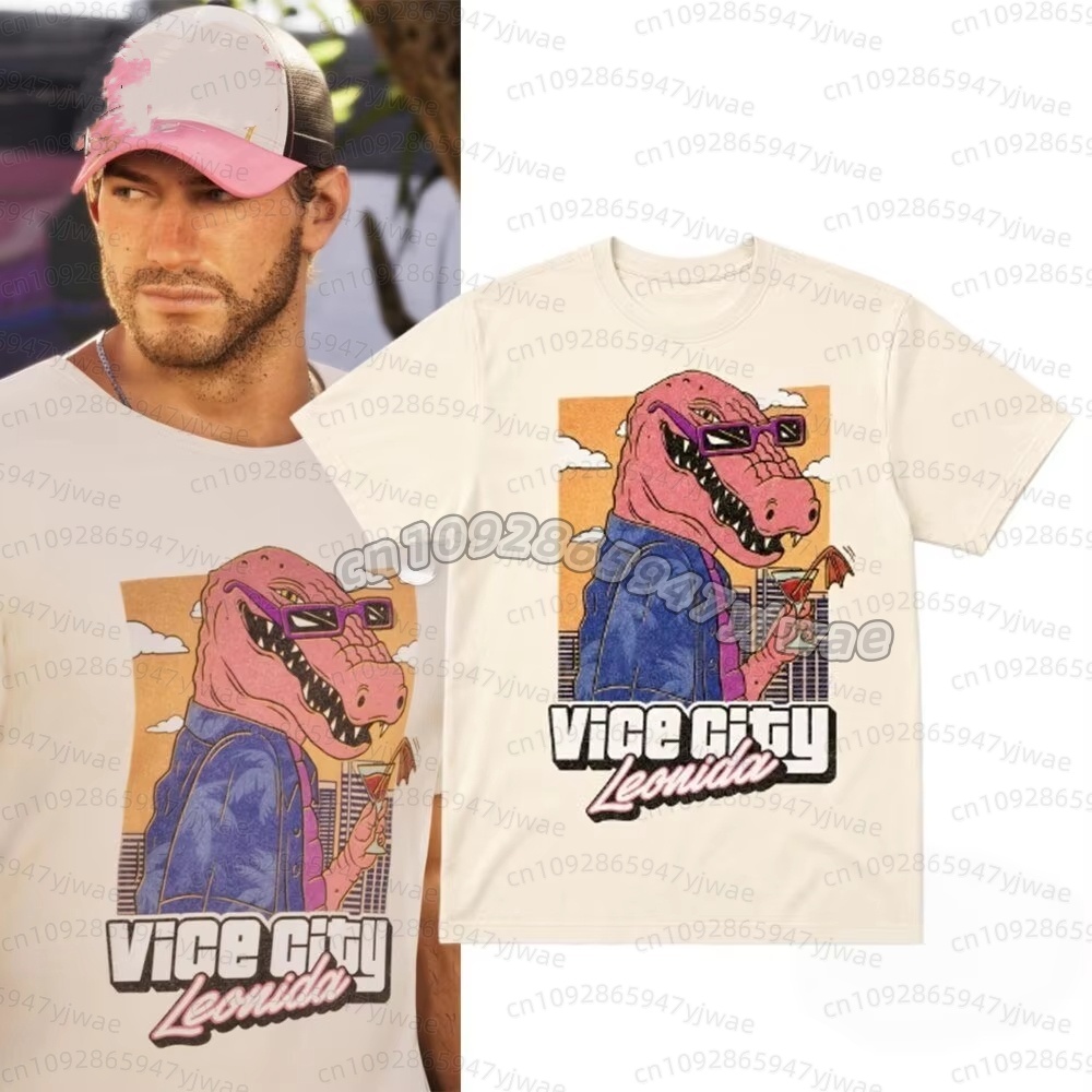 Anime Themed Merchandise - Jason Vice City Leonida Alligator Printed