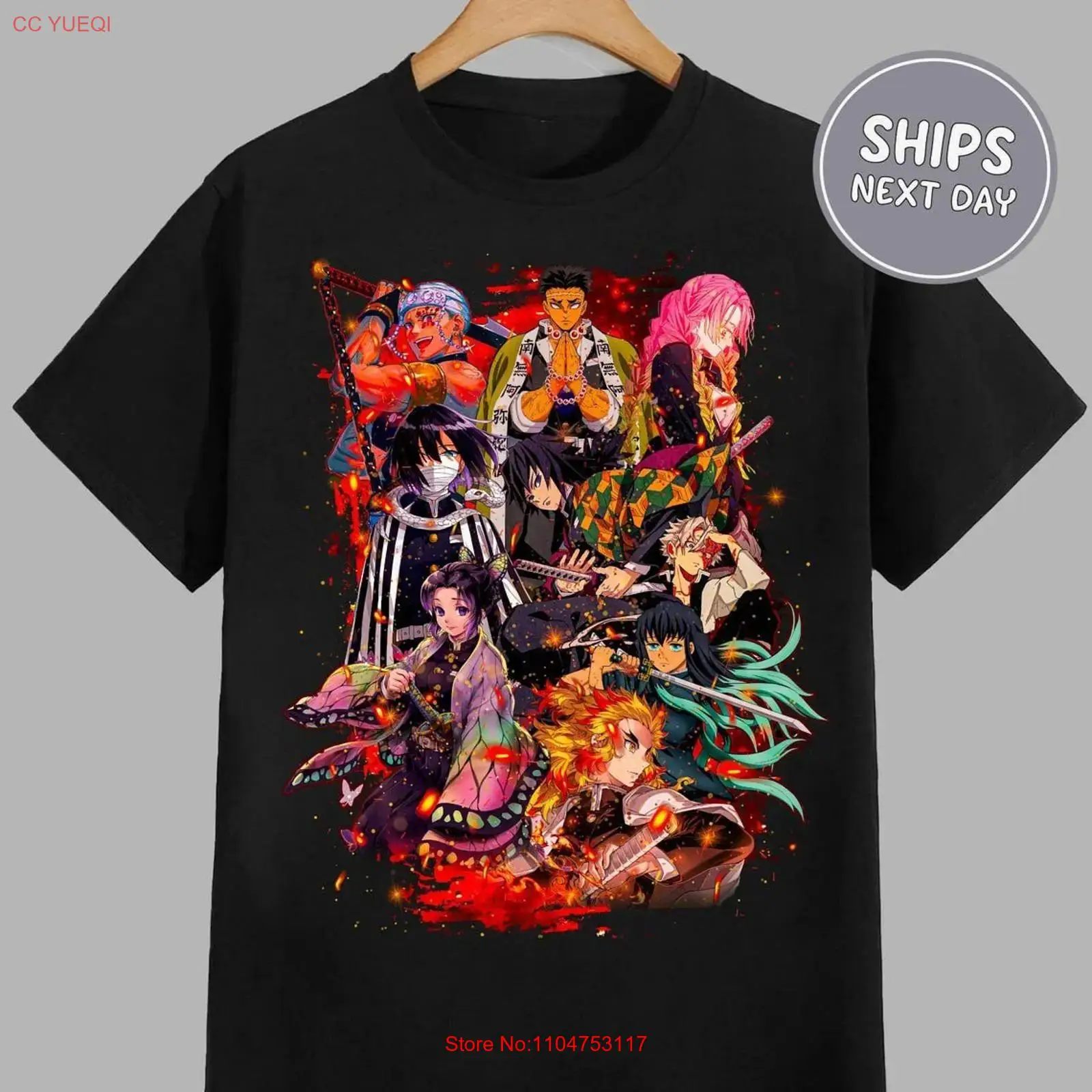 Anime Themed Merchandise - Demon Slay Anime T Shirt Slayer