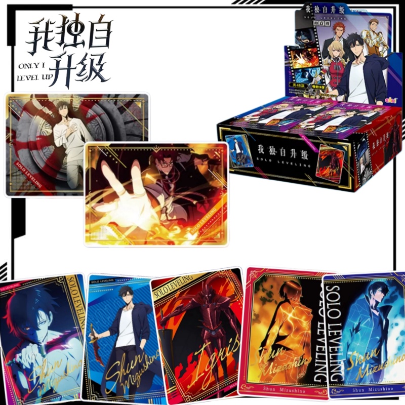 Anime Merchandise Solo Leveling - Solo Leveling Collectible Card Cartoon Sung
