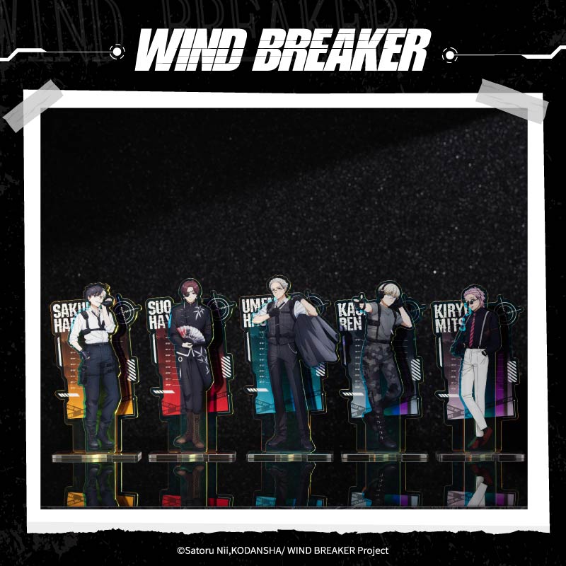 Windbreaker Anime Merchandise - Aniplex In Stock Wind Breaker Acrylic
