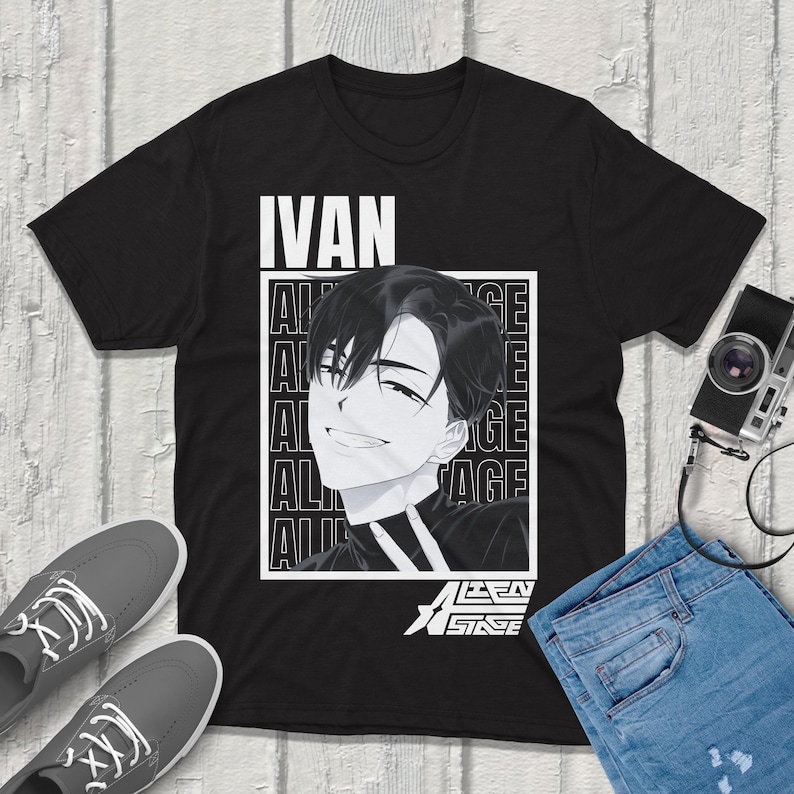 Premium Anime Merchandise - Ivan Alien Stage T-shirt Vintage Streetwear
