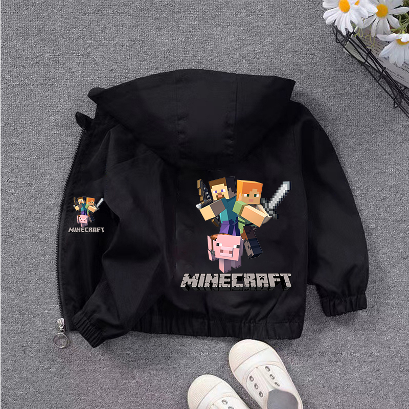 Minec Rafted Jacket Game Theme - đánh giá và giá Windbreaker Anime Merchandise