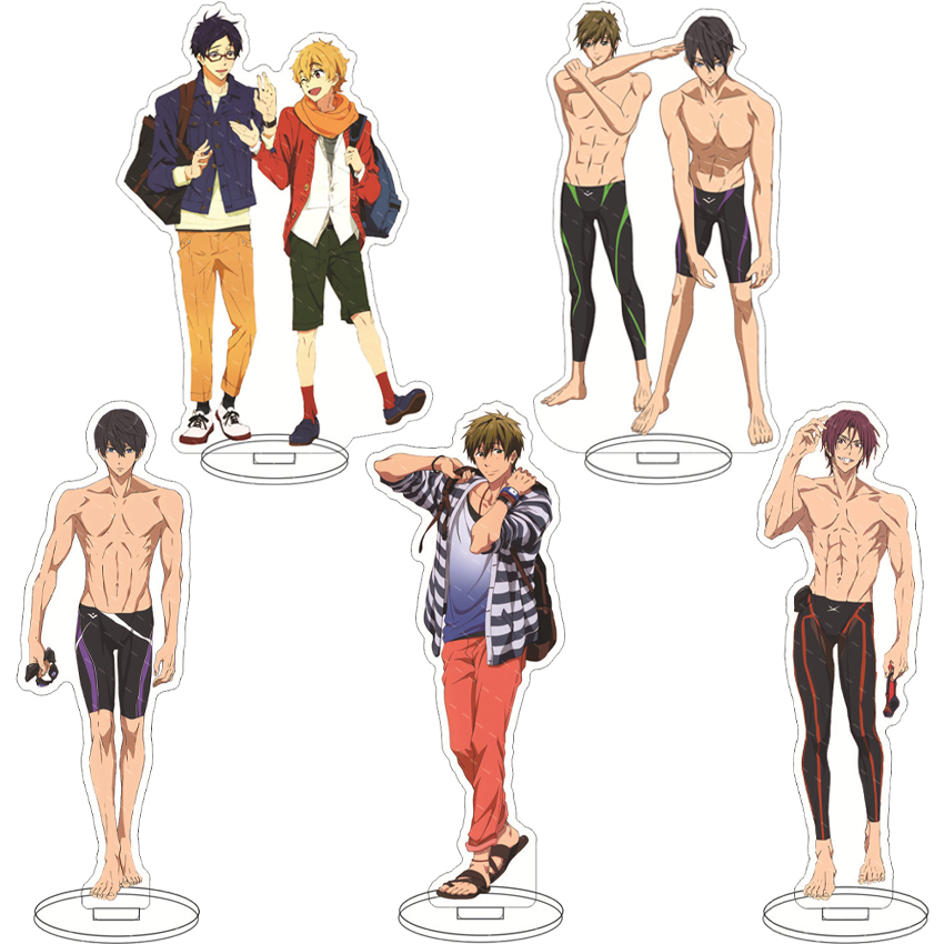 16CM Anime Acrylic Figure Free - đánh giá và giá Free Anime Merchandise