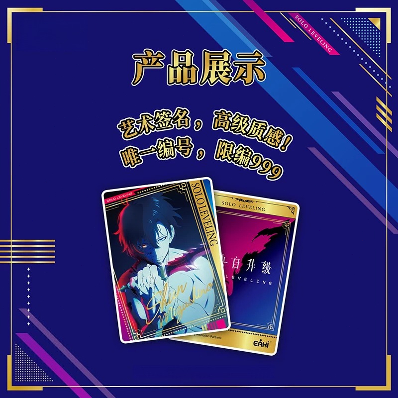 Solo Leveling Collectible Card - đánh giá và giá Anime Merchandise Solo Leveling