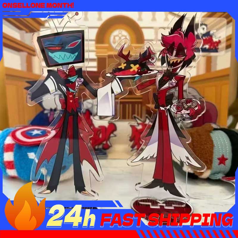 2pcs Hazbin Anime Peripherals  - đánh giá và giá Free Anime Merchandise