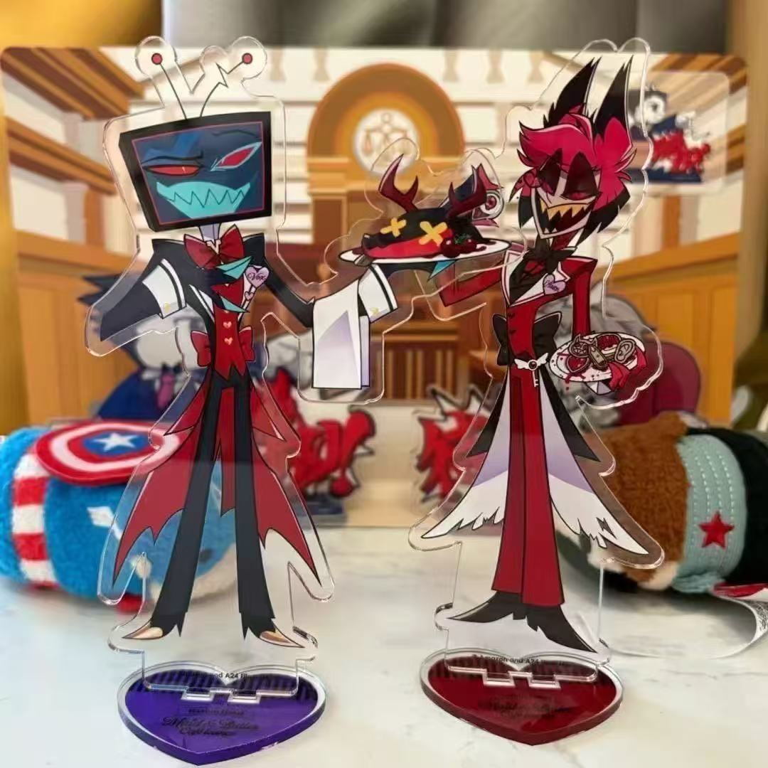 2pcs Hazbin Anime Peripherals  - đánh giá và giá Free Anime Merchandise