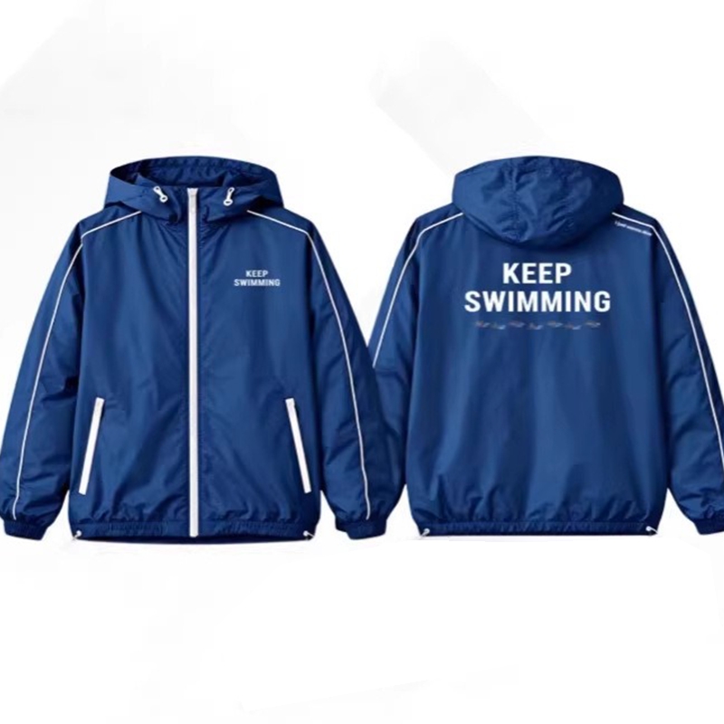 Kpop Keep Swimming Print Zippe - đánh giá và giá Windbreaker Anime Merchandise