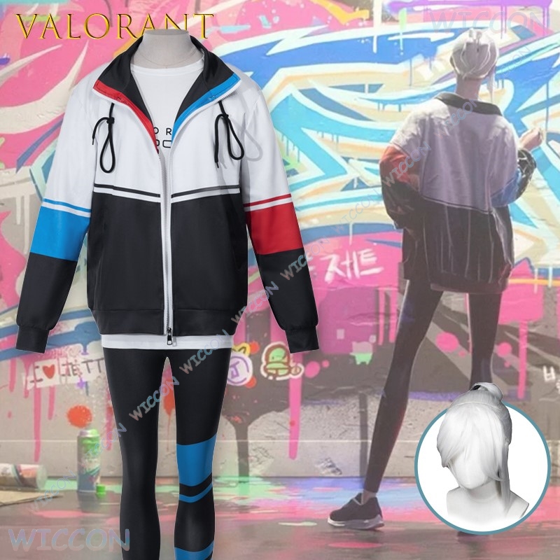 Valorant Jett Cosplay Jacket T - đánh giá và giá Windbreaker Anime Merchandise